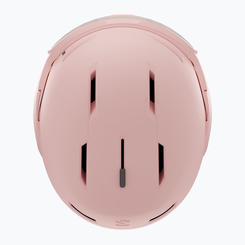 Шолом гірськолижний Salomon Osmo heavenly pink/black/flash tonic orange 5