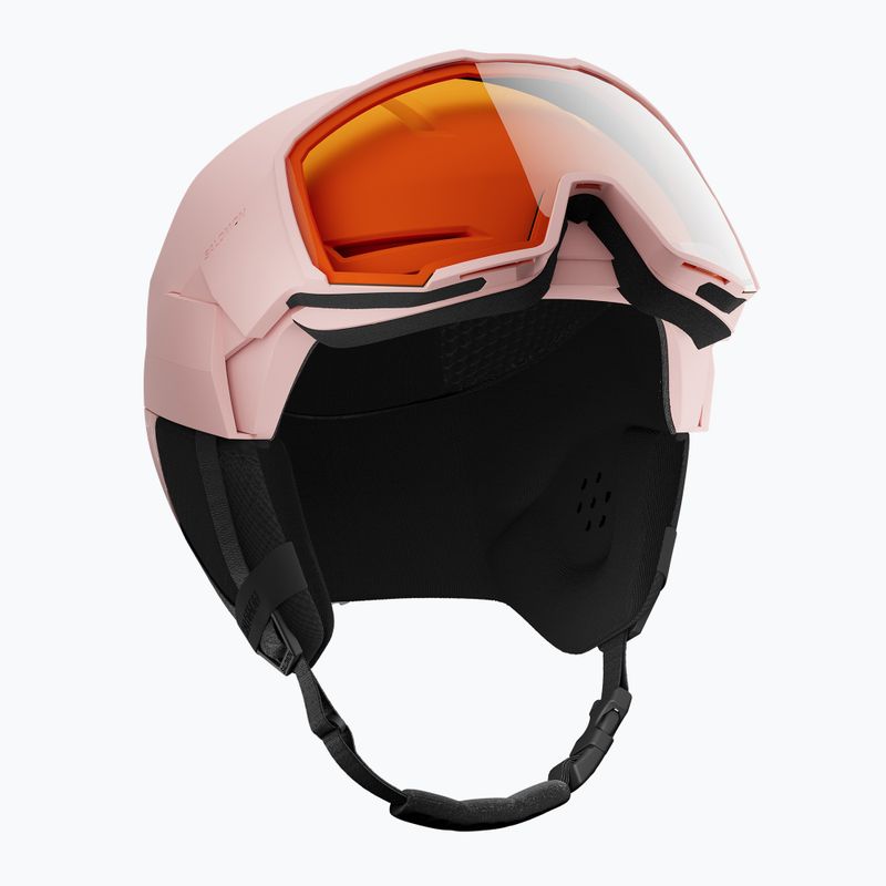 Шолом гірськолижний Salomon Osmo heavenly pink/black/flash tonic orange 6