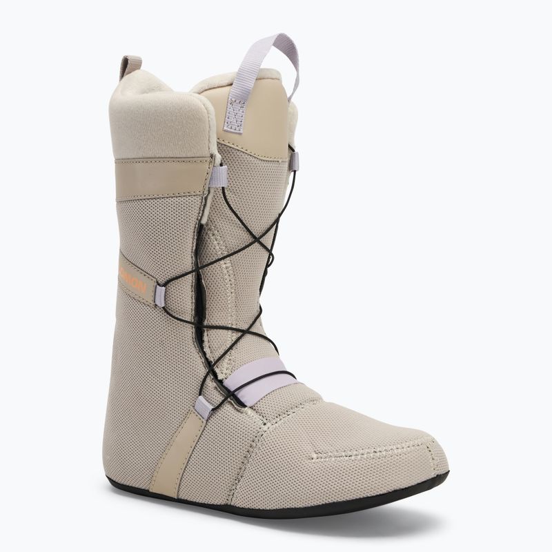 Черевики для сноуборду жіночі Salomon Ivy Boa SJ Boa W cream/peach fuzz/orchid petal 5