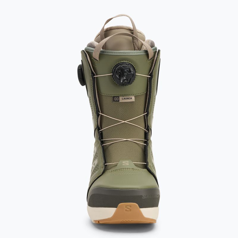 Черевики сноубордичні чоловічі Salomon Launch Boa SJ Boa deep lichen green/beluga/vintage khaki 3