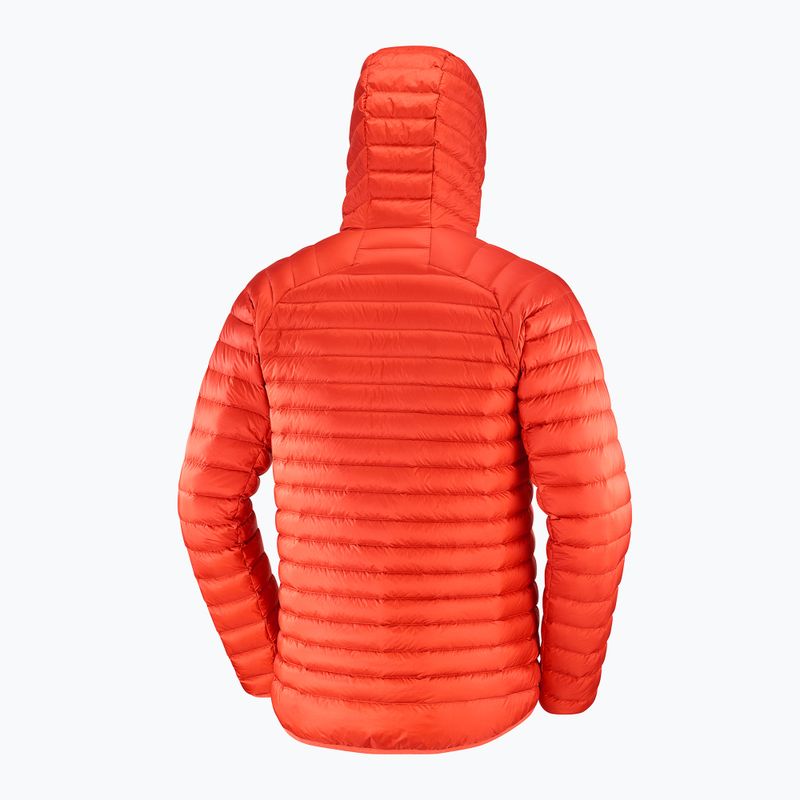 Пуховик чоловічий Salomon Elixir Micro Down Hd cherry tomato 4
