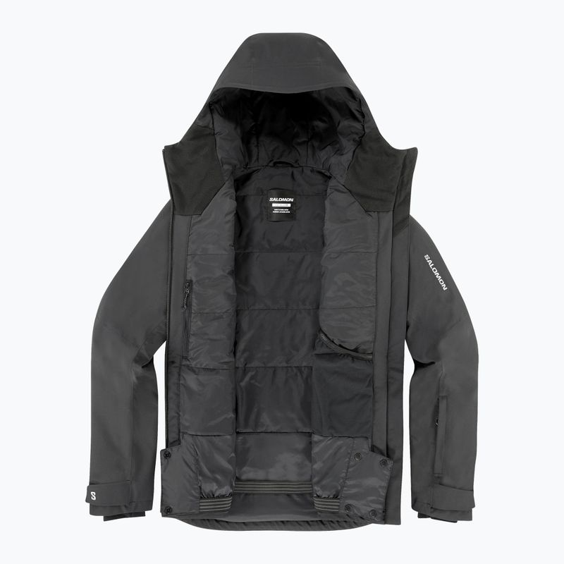 Куртка лижна жіноча Salomon Highland deep black 5