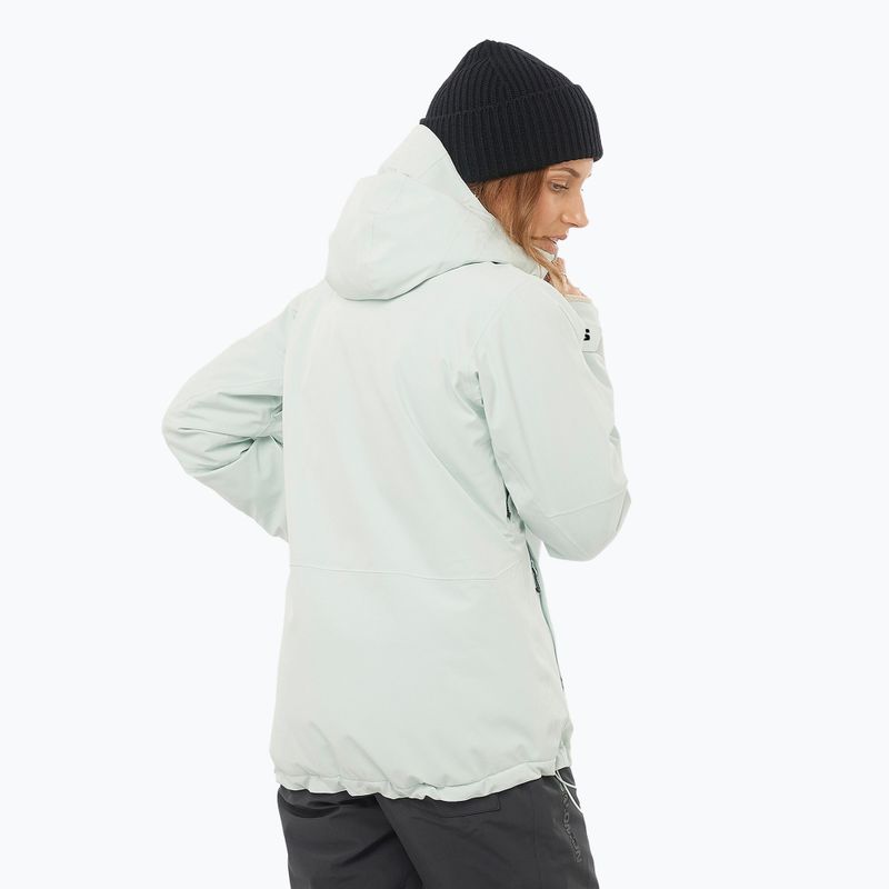 Куртка лижна жіноча Salomon Highland misty blue 2
