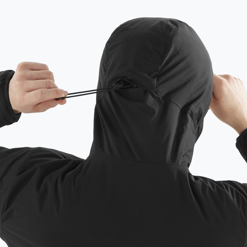 Куртка утеплена чоловіча Salomon Mountain Flex deep black 4