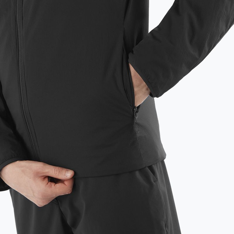 Чоловіча утеплена куртка Salomon Mountain Flex deep black 5