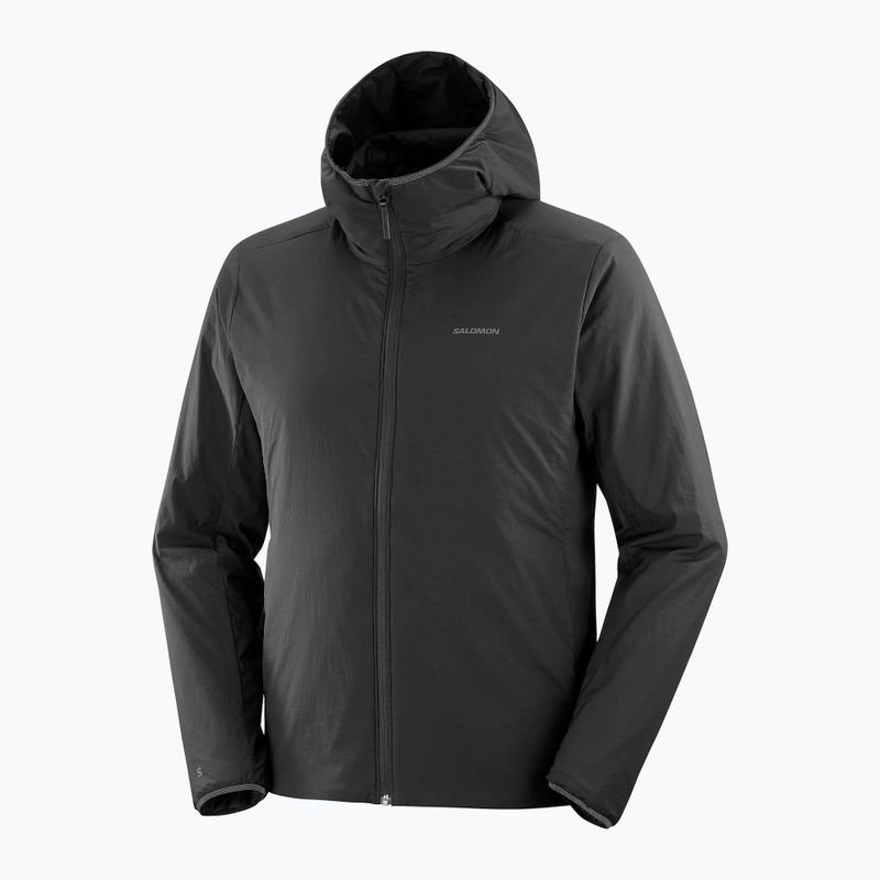 Куртка гібридна чоловіча Salomon Mountain Flex deep black 7