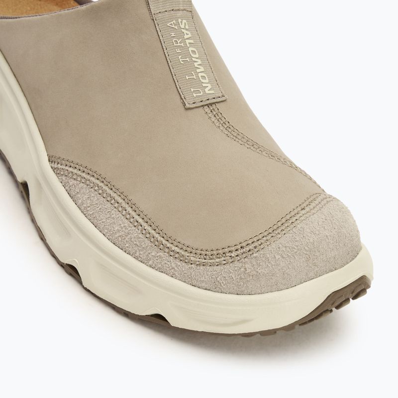Шльопанці Salomon Reelax Slide Ultra vintage khaki/almond milk/falcon 7