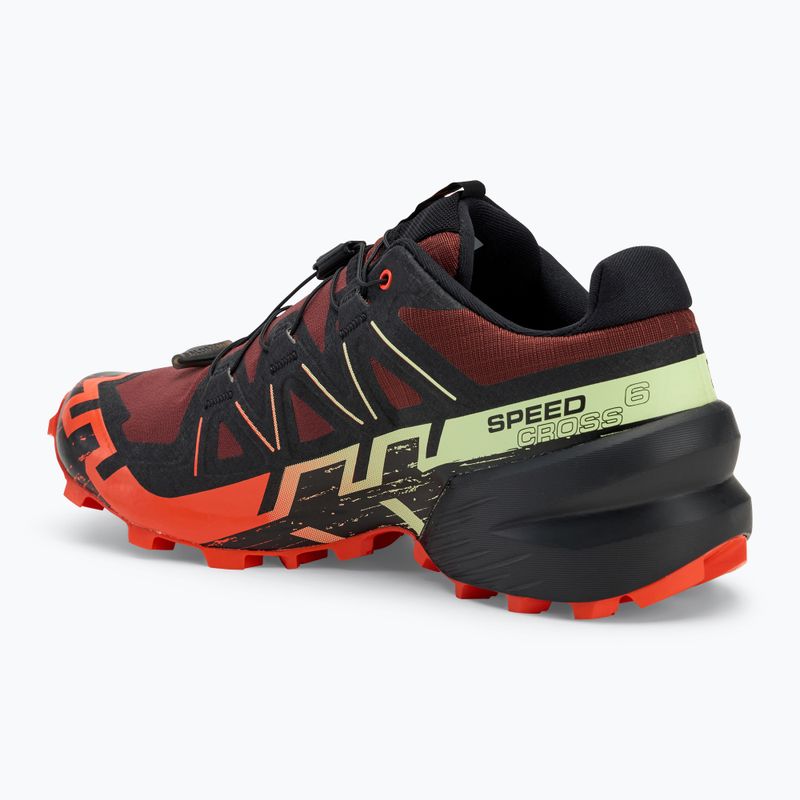 Чоловічі кросівки Salomon Speedcross 6 ромові родзинки/черрі/коньяк 3