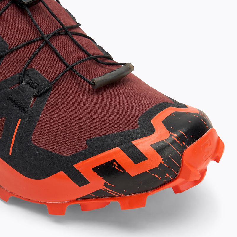 Чоловічі кросівки Salomon Speedcross 6 ромові родзинки/черрі/коньяк 7