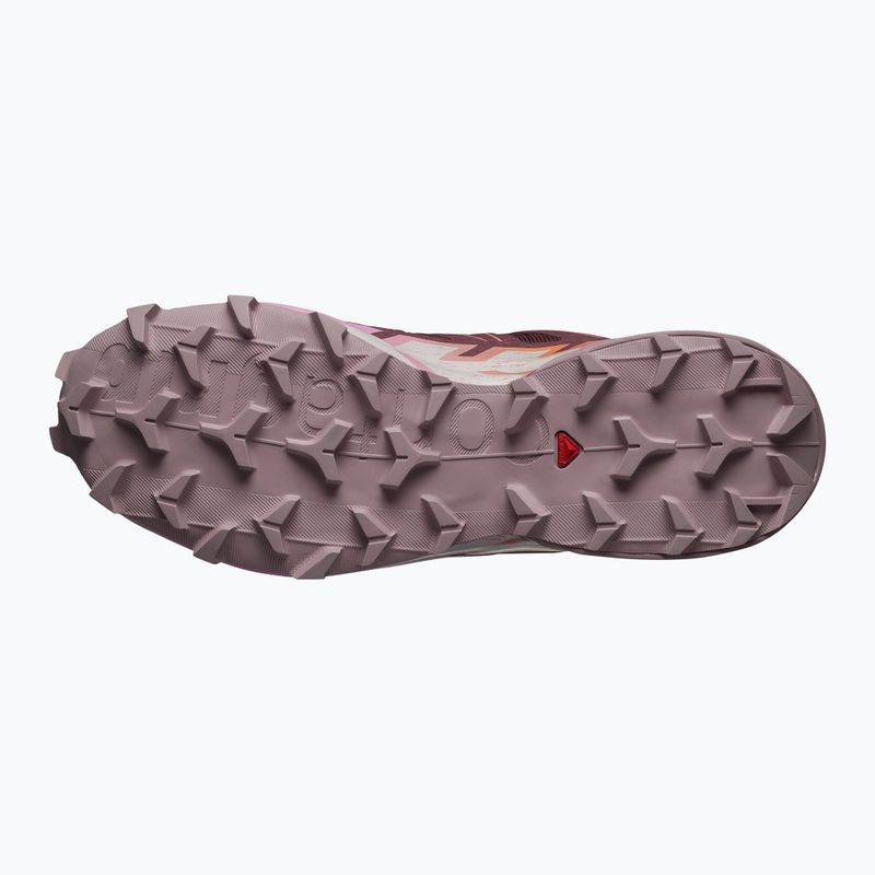 Кросівки для бігу жіночі Salomon Speedcross 6 catawba grape/papaya/deauville mauve 12