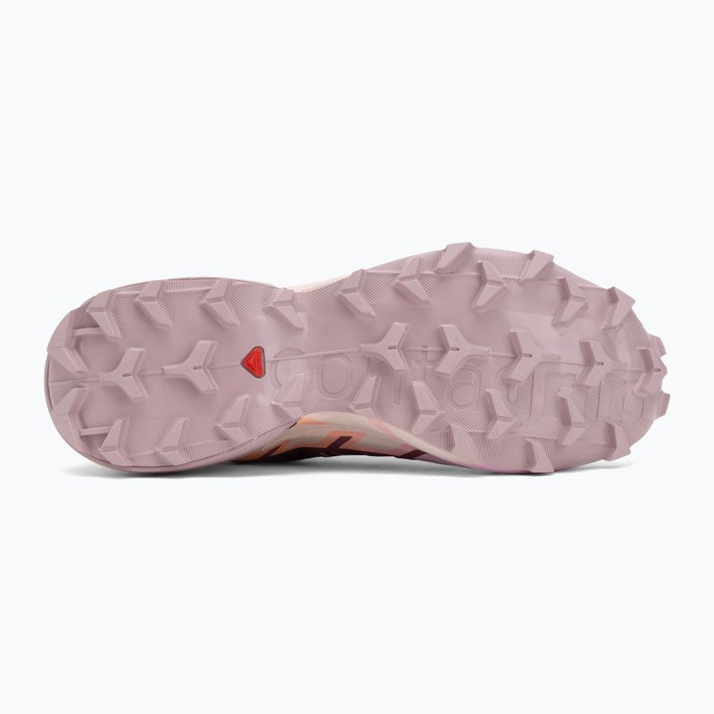 Кросівки для бігу жіночі Salomon Speedcross 6 catawba grape/papaya/deauville mauve 4