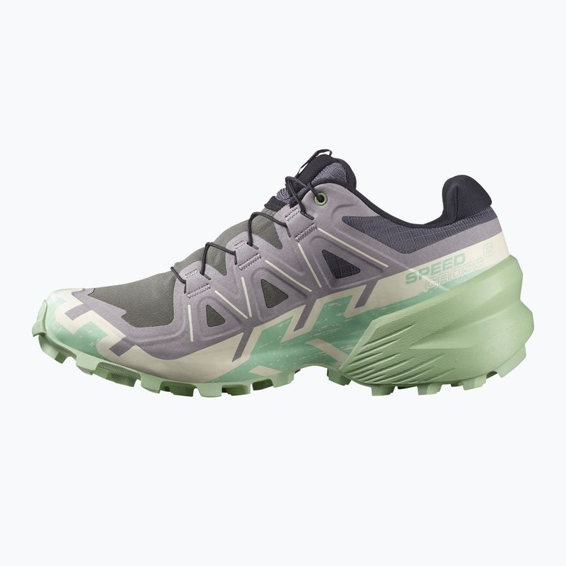 Кросівки для бігу жіночі Salomon Speedcross 6 castlerock/vanilla ice/smoke green 9