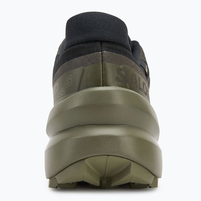 Кросівки для бігу чоловічі Salomon Speedcross 6 GTX black/peat/deep lichen green 6