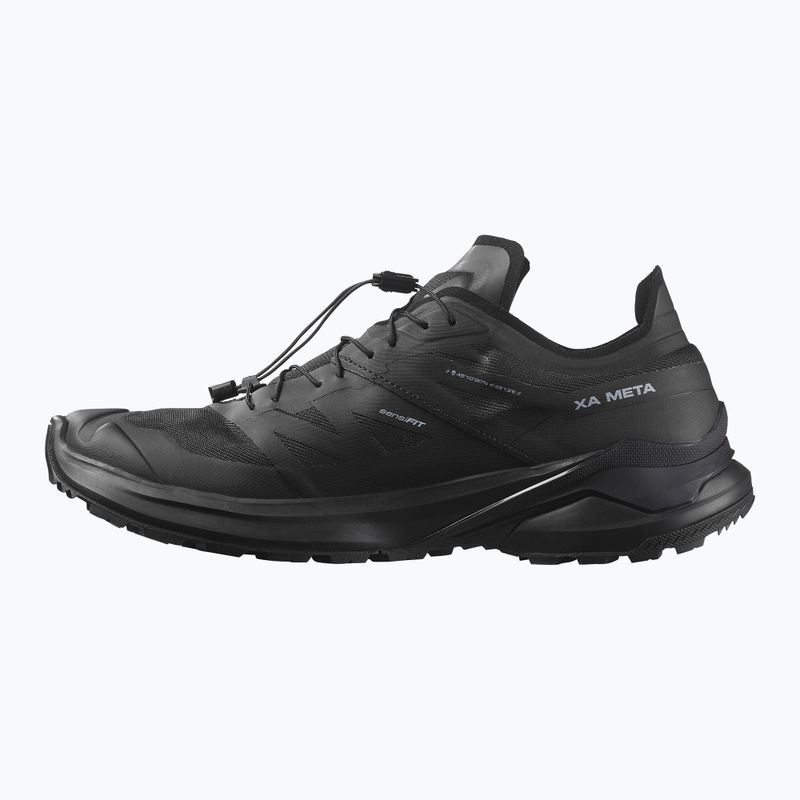 Кросівки для бігу чоловічі Salomon XA Meta Made In France black/black/black 8