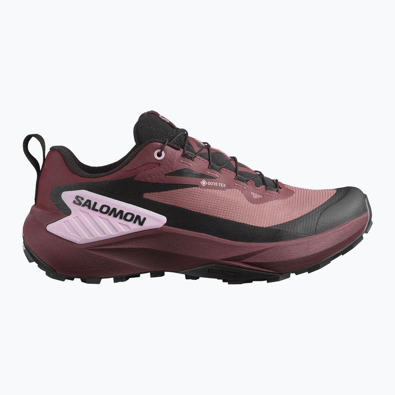 Кросівки для бігу жіночі Salomon Genesis GTX rose taupe/black orchid/bouquet 9
