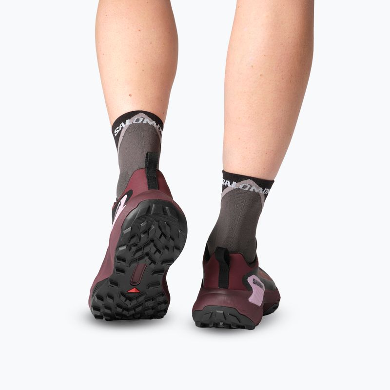 Кросівки для бігу жіночі Salomon Genesis GTX rose taupe/black orchid/bouquet 15