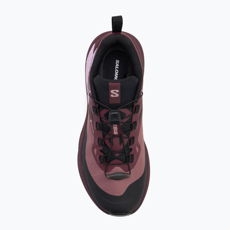 Кросівки для бігу жіночі Salomon Genesis GTX rose taupe/black orchid/bouquet 5