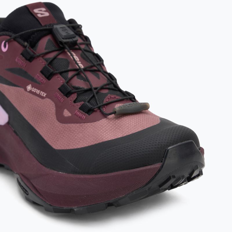 Кросівки для бігу жіночі Salomon Genesis GTX rose taupe/black orchid/bouquet 7