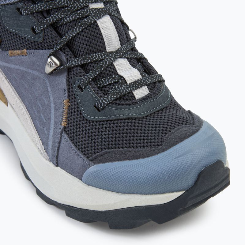 Черевики туристичні чоловічі Salomon Elixir Mid GTX dark navy/grisaille/gray violet 7