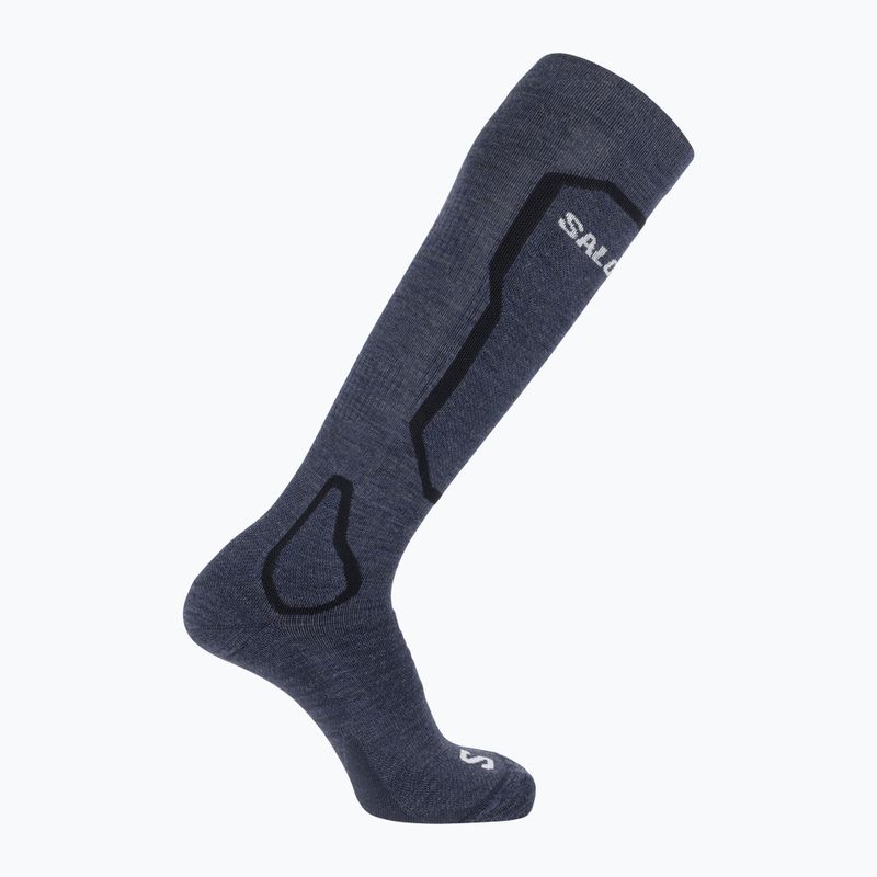Шкарпетки гірські Salomon S/Blaze sargasso sea/ night sky/ white