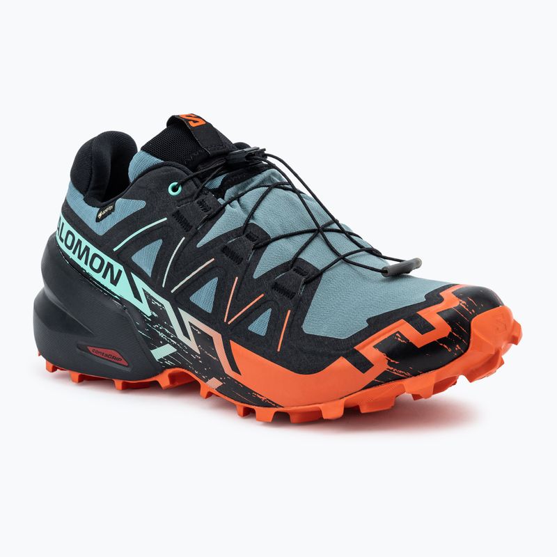 Чоловічі кросівки Salomon Speedcross 6 GTX північний атлантик/чорний/черрі томат 2