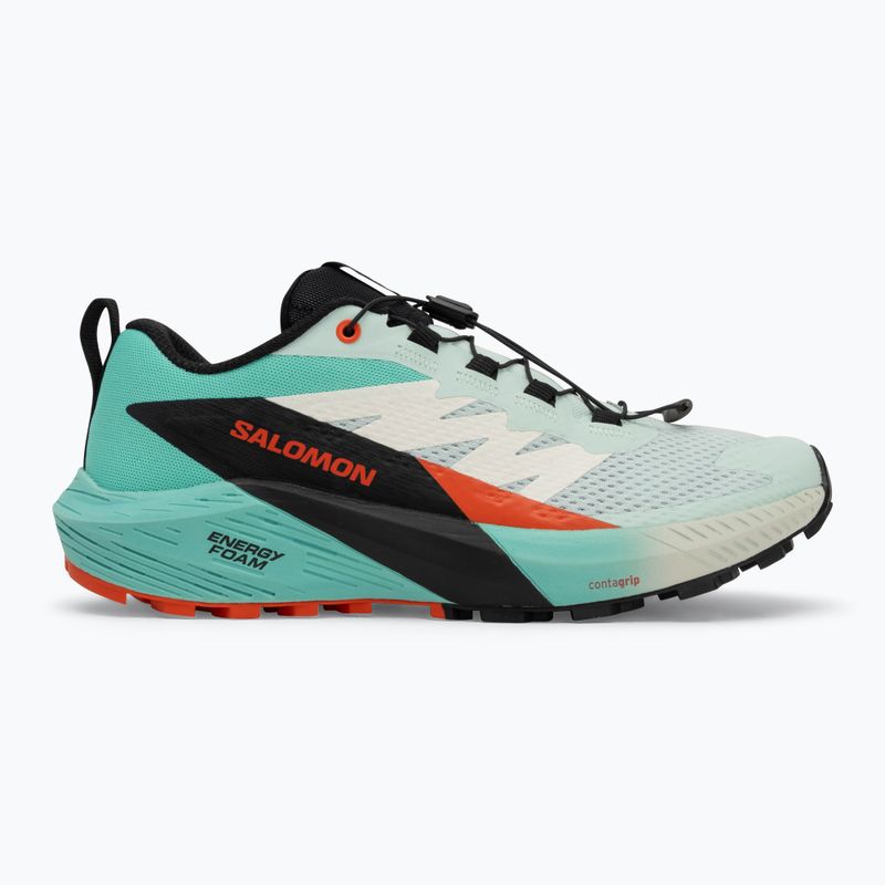 Кросівки для бігу жіночі Salomon Sense Ride 5 bay/black/cherry tomato 2