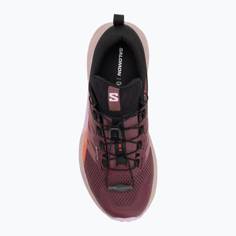 Кросівки для бігу жіночі Salomon Sense Ride 5 GTX catawba grape/orchid bouquet/cherry tomato 5