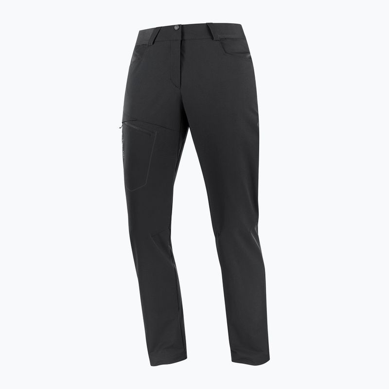 Штани трекінгові жіночі Salomon Wayfarer Warm deep black 4