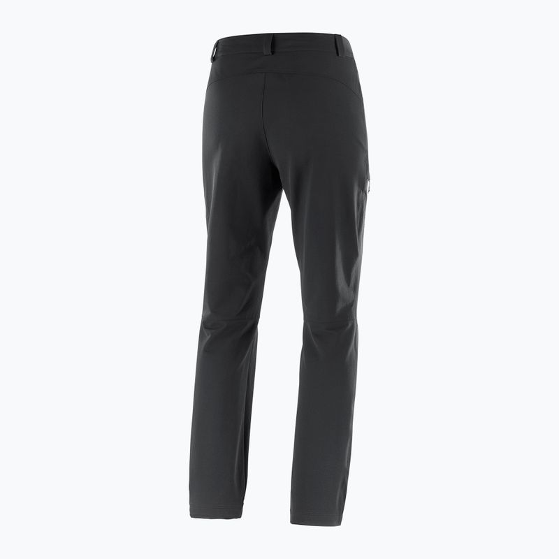 Штани трекінгові жіночі Salomon Wayfarer Warm deep black 5