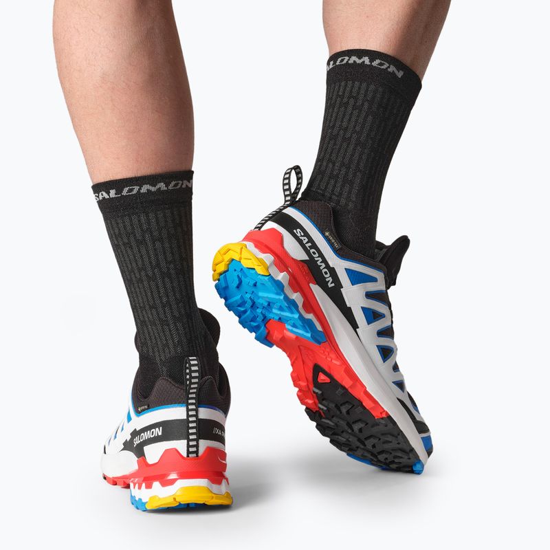 Кросівки для бігу чоловічі Salomon XA Pro 3D V9 GTX black/white/transcend blue 5