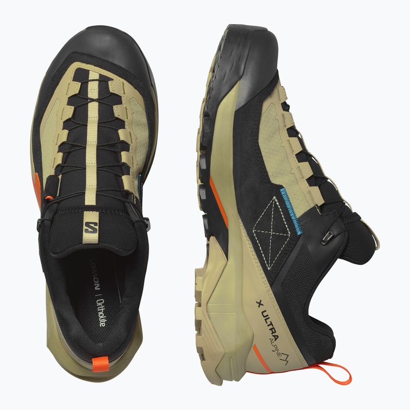 Черевики туристичні чоловічі Salomon X Ultra Alpine GTX sponge/black/red orange 13