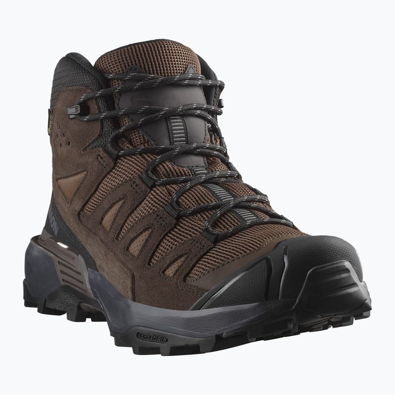 Черевики трекінгові чоловічі Salomon X ULTRA 360 LTR MID GTX dark earth/delicioso/ castlerock 8