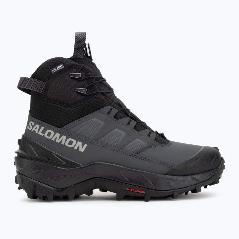 Черевики трекінгові чоловічі Salomon Crosstrak Powder WP asphalt/black/sharkskin 2