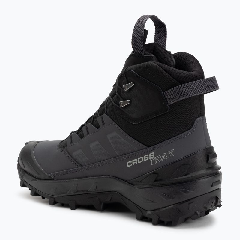 Черевики трекінгові чоловічі Salomon Crosstrak Powder WP asphalt/black/sharkskin 3