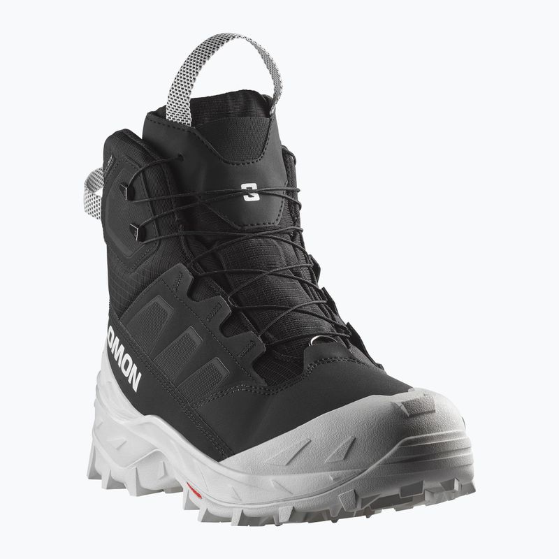 Черевики трекінгові чоловічі Salomon Crossrak Powder WP black/black/white 8