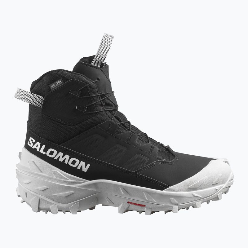 Черевики трекінгові чоловічі Salomon Crossrak Powder WP black/black/white 9