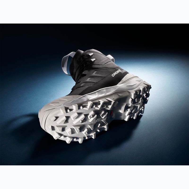 Черевики трекінгові чоловічі Salomon Crossrak Powder WP black/black/white 16