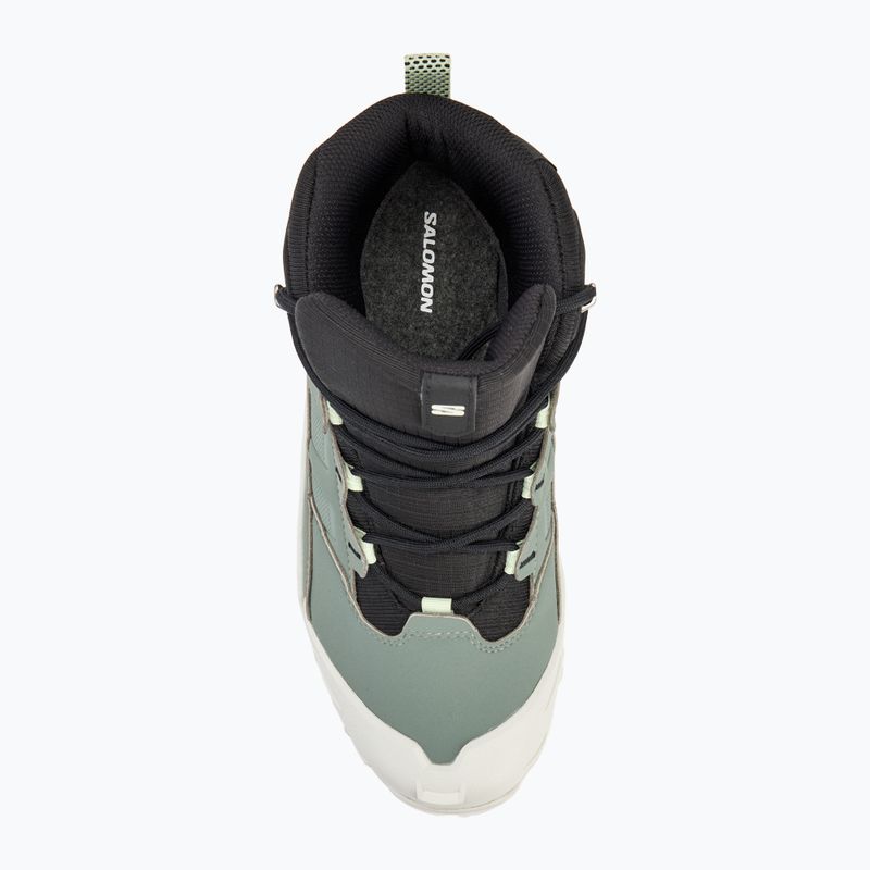 Черевики трекінгові жіночі Salomon Crosstrak WP agave green/black/can ary green 5