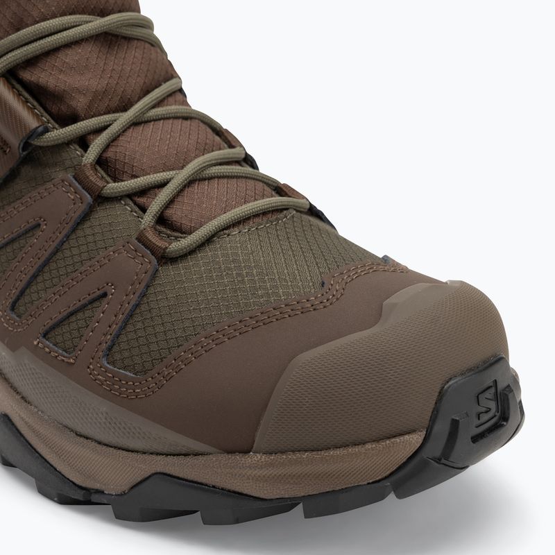 Черевики трекінгові чоловічі Salomon X Ultra Tracker GTX green/earth brown/sharkskin 7