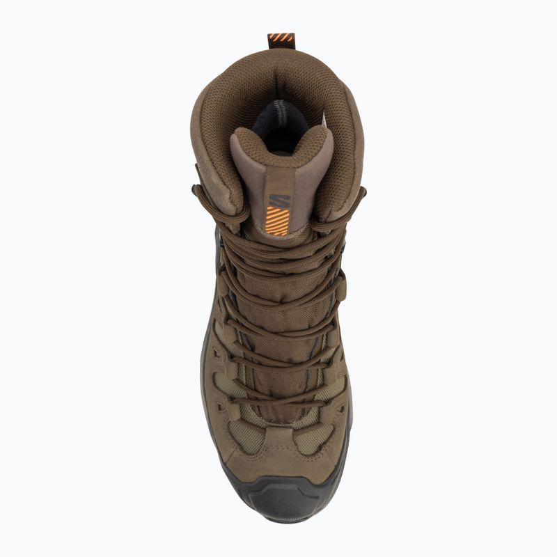 Черевики туристичні Salomon Quest Tracker High GTX earth brown/green 5