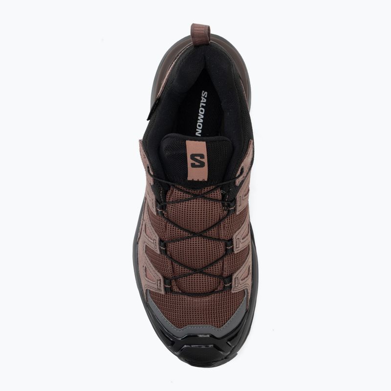 Кросівки трекінгові жіночі Salomon X ULTRA 360 LTR GTX cognac/peppercorn/black 5