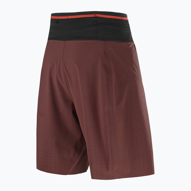 Шорти для бігу чоловічі Salomon S/Lab Ultra 2IN1 decadent chocolate 7