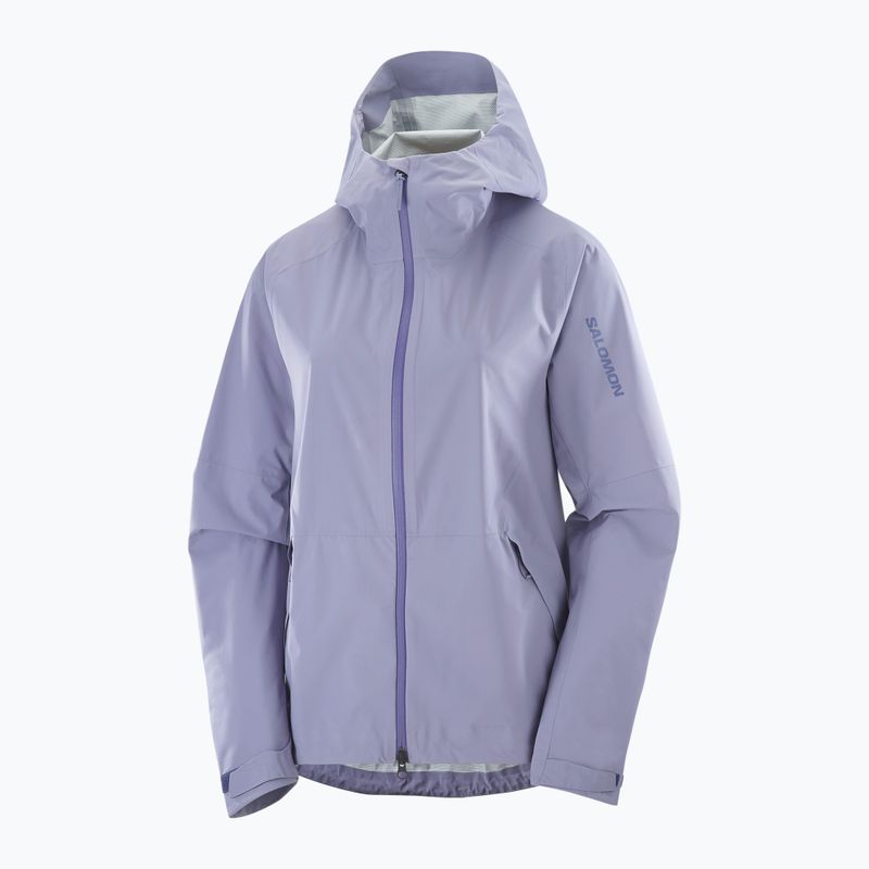 Куртка вітровка жіноча Salomon Outerpath 2.5L blue granite 8