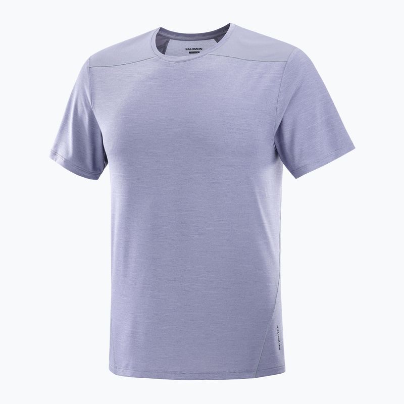 Футболка чоловіча Salomon Outline Tee blue granite 4