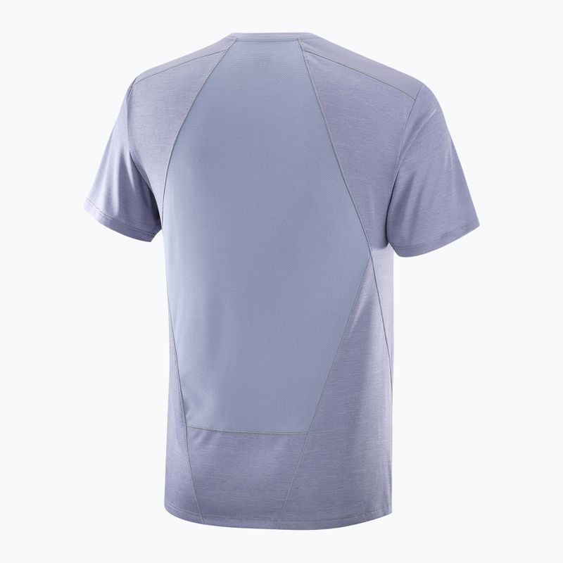 Футболка чоловіча Salomon Outline Tee blue granite 5