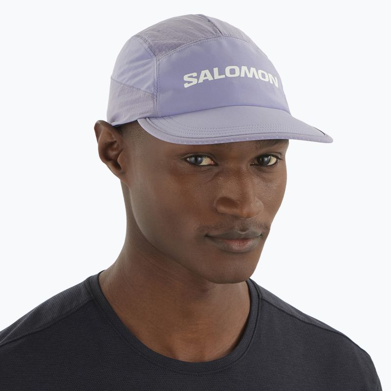 Бейсболка Salomon Sense Aero синій граніт 2