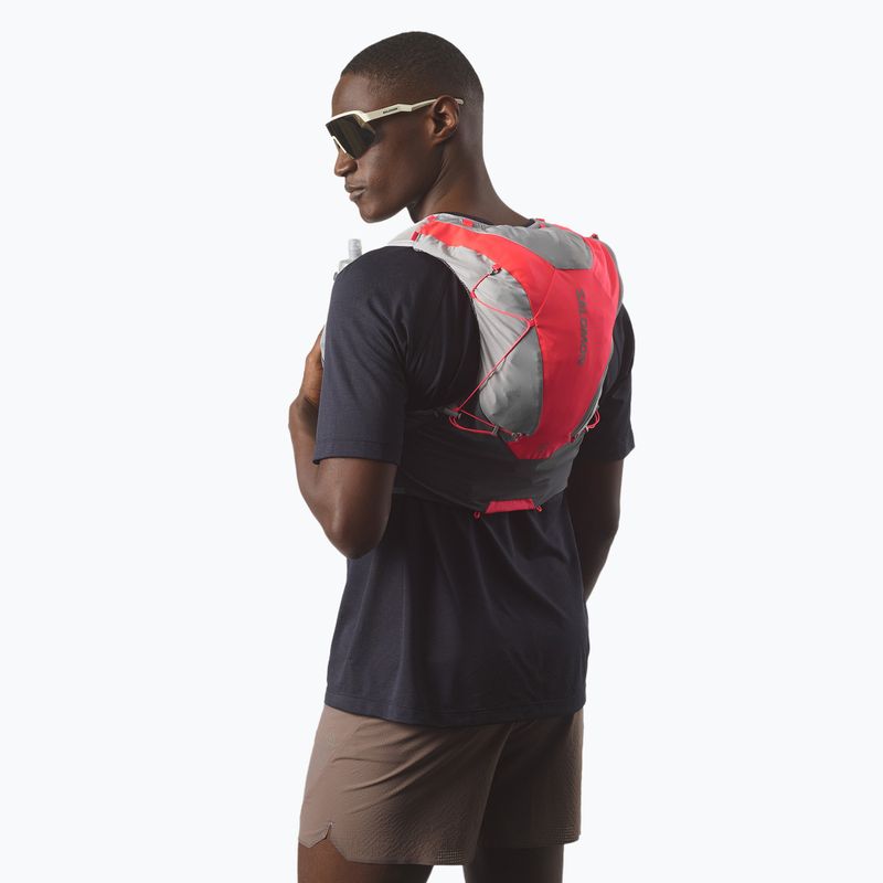 Жилет для бігу Salomon ADV SKIN 12 Set castelrock/alloy/neon flame 4