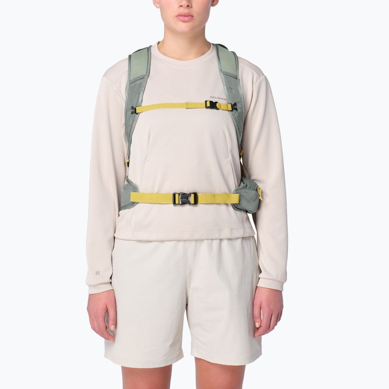 Рюкзак туристичний Salomon Trailblazer 20 l sedona sage/seagrass/cress green 4