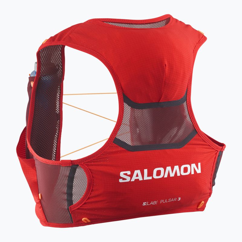 Жилет для бігу Salomon S/Lab Pulsar 3 Set fiery red/andorra/orange pop 2