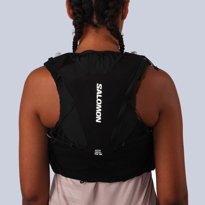 Жіночий біговий жилет Salomon ADV SKIN 12 Set black/asphalt new 9